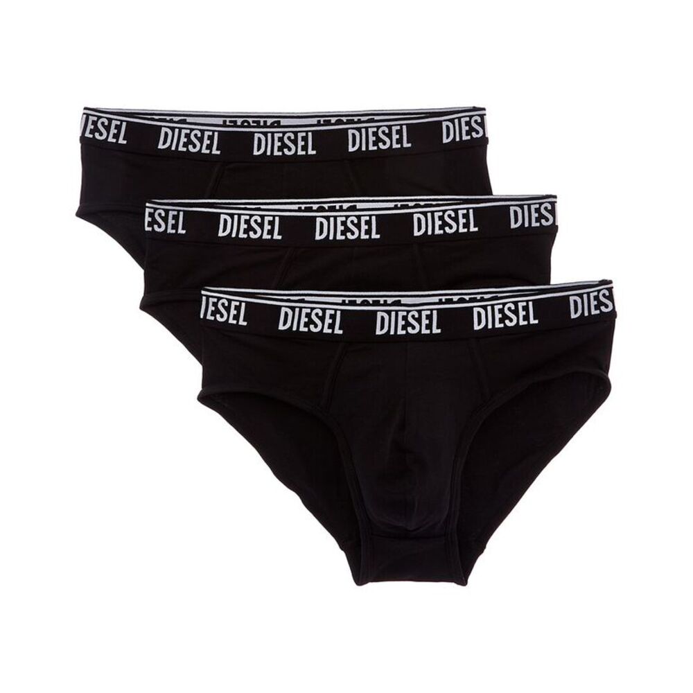 Diesel Mens  3Pk Brief, Black